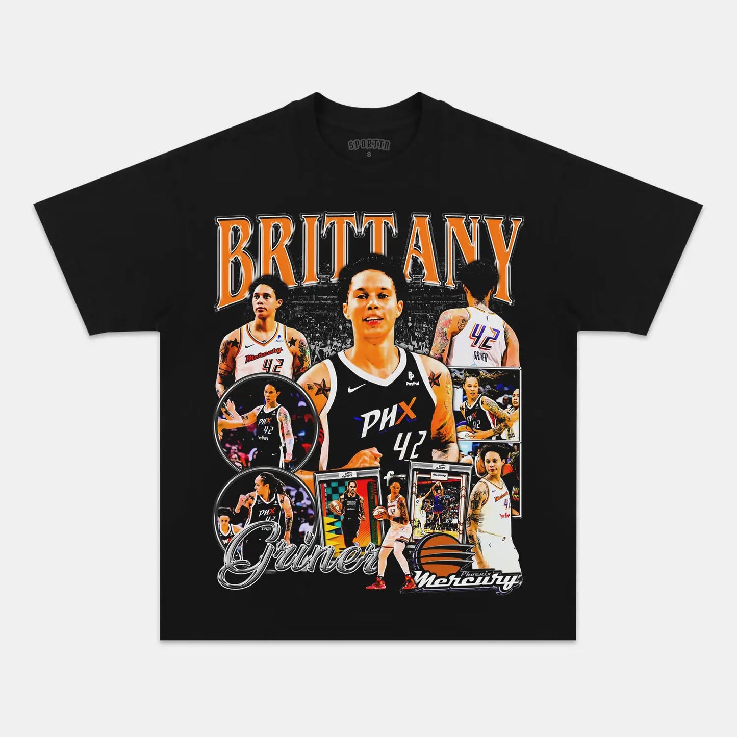 BRITTANY GRINER TEE Style002 - clothing by TeeHivey.com (Image 5)