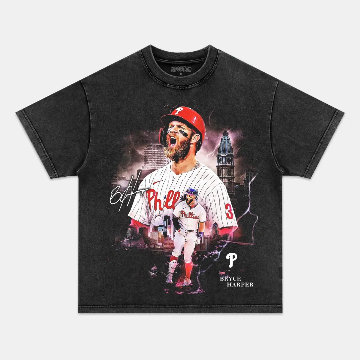 BRYCE HARPER V2 TEE Style001 - clothing by TeeHivey.com (Image 2)