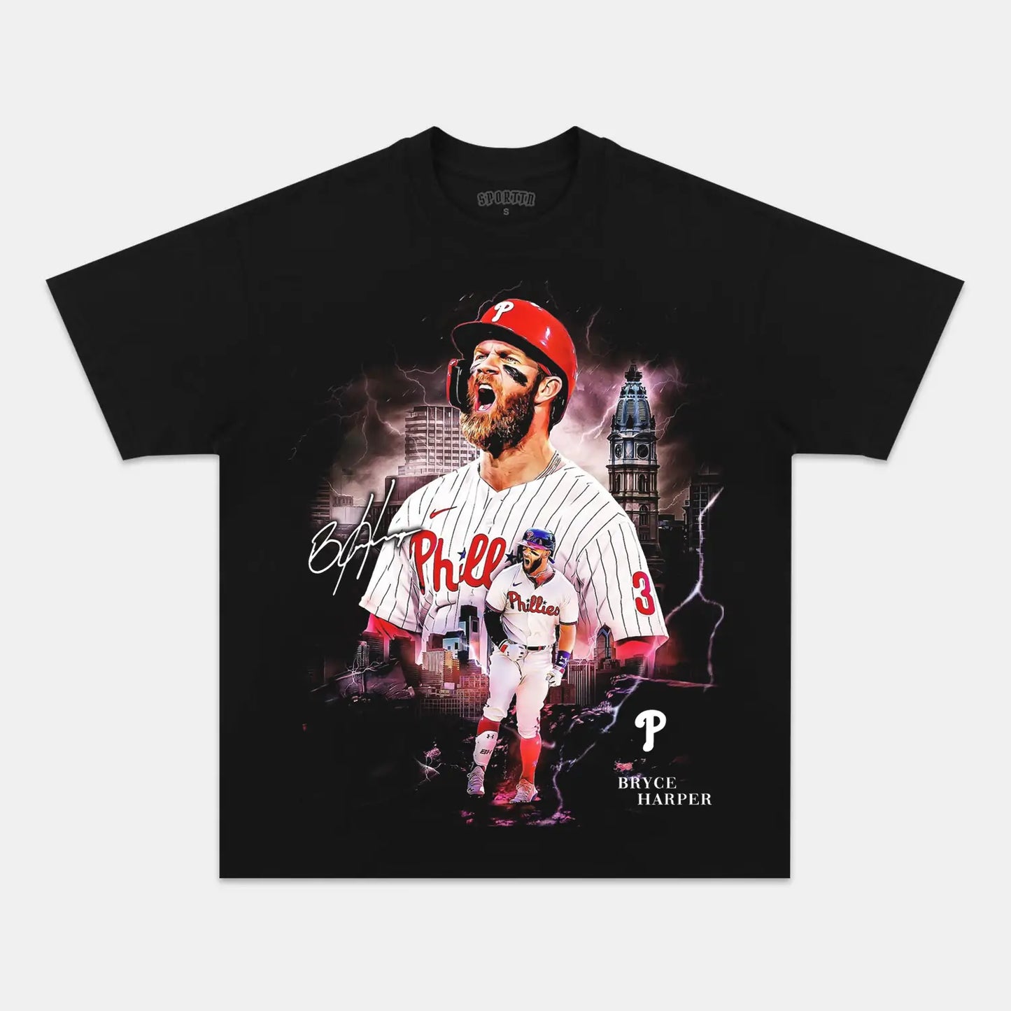 BRYCE HARPER V2 TEE Style001 - clothing by TeeHivey.com (Image 3)