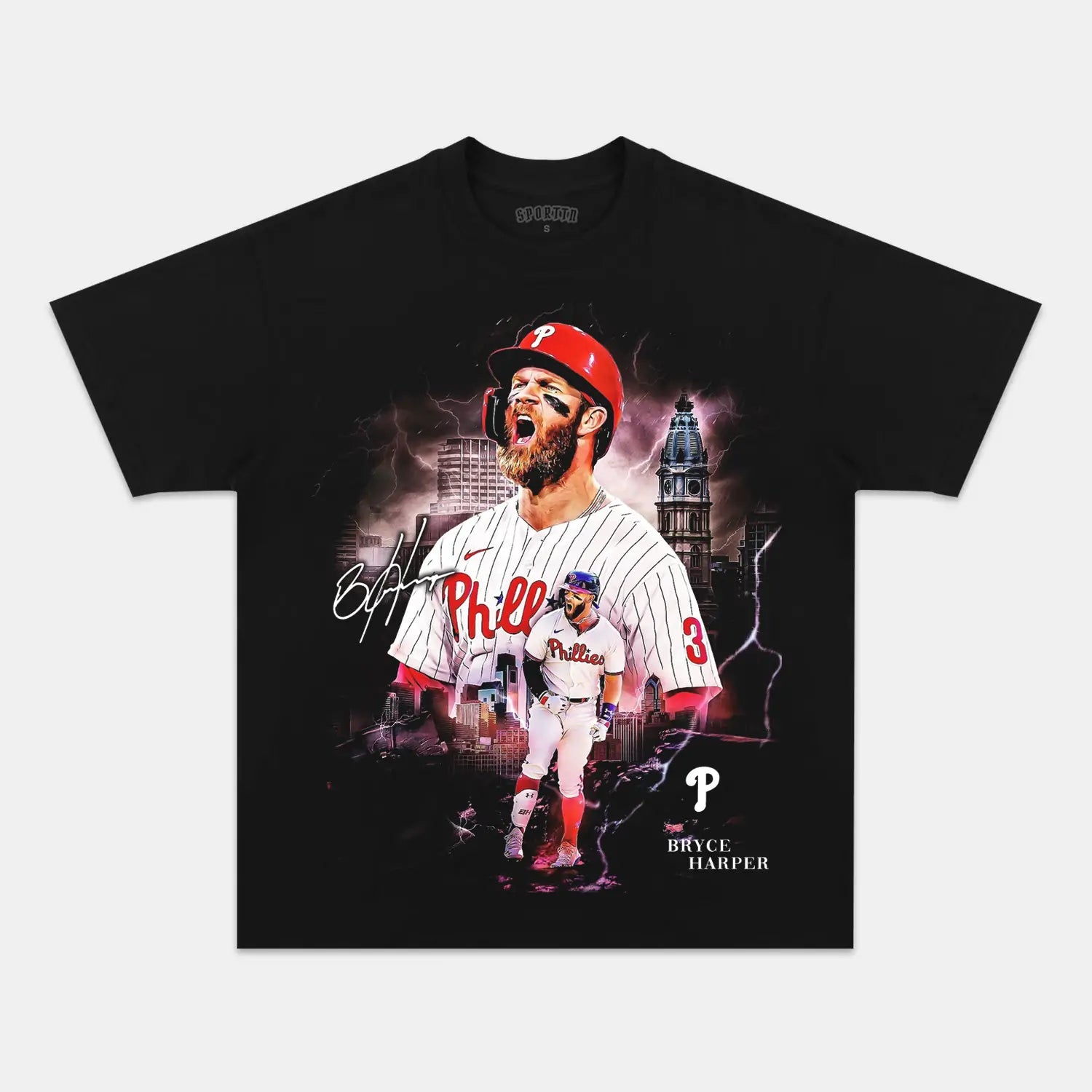 BRYCE HARPER V2 TEE Style001 - clothing by TeeHivey.com (Image 3)
