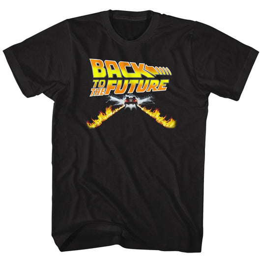 Back To The Future - Car - Short Sleeve - Adult - T-Shirt