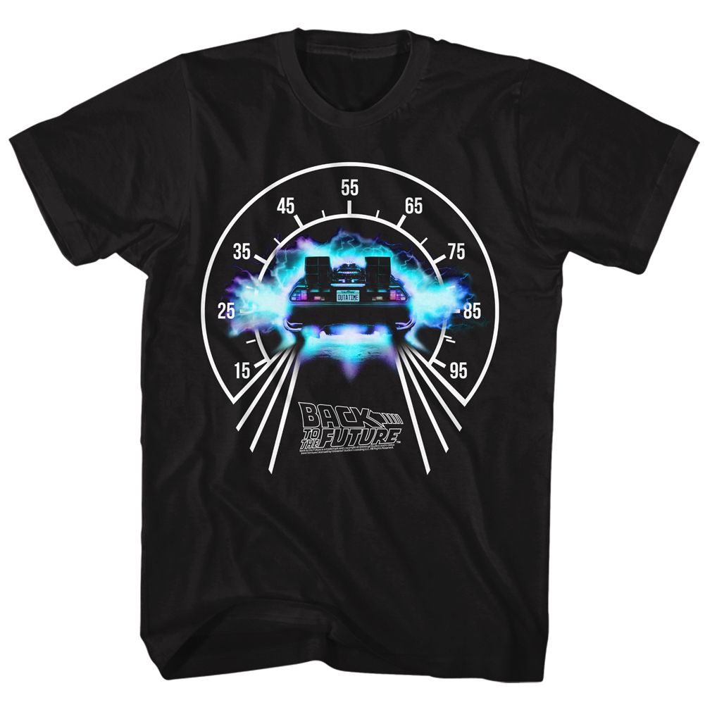 Back To The Future - Speedometer - Short Sleeve - Adult - T-Shirt