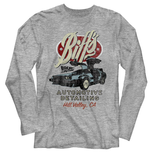 Back To The Future - Biffs - Long Sleeve - Heather - Adult - T-Shirt - clothing by TeeHivey.com