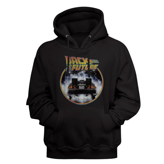 Back To The Future - Back To The Back - Long Sleeve - Adult - Hoodie - clothing by TeeHivey.com