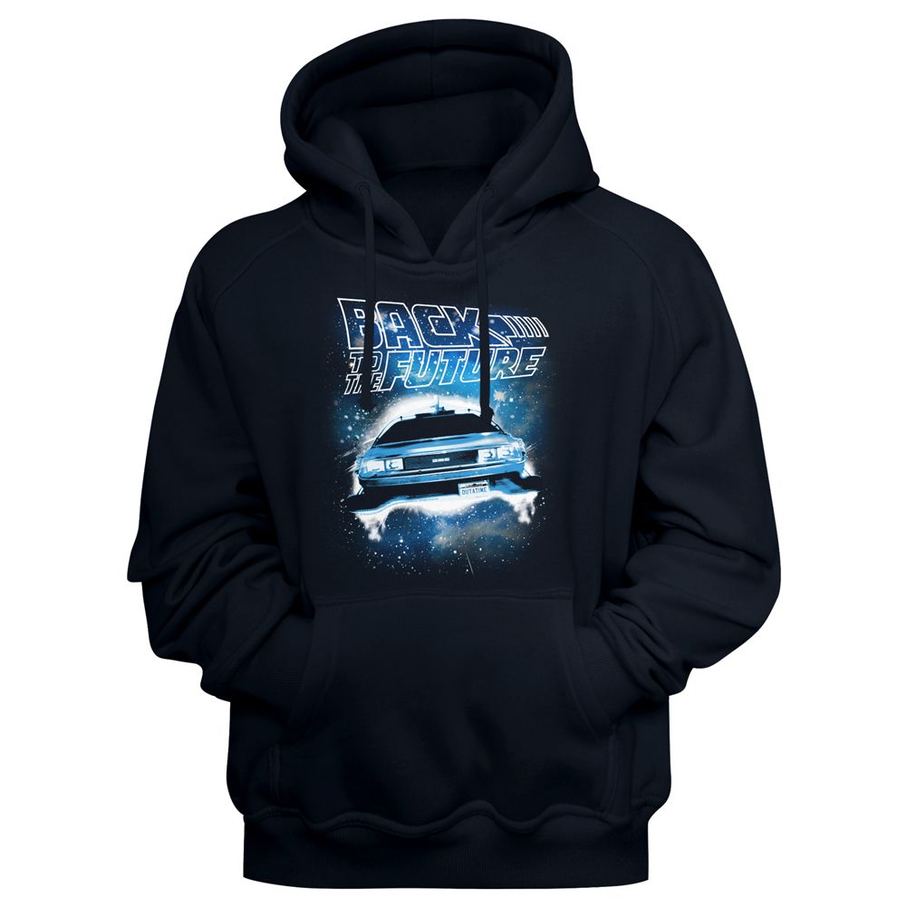Back To The Future - Spacecar - Long Sleeve - Adult - Hoodie