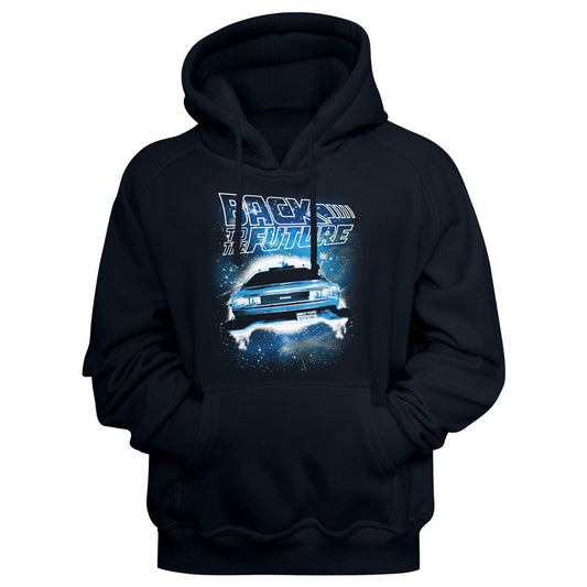 Back To The Future - Spacecar - Long Sleeve - Adult - Hoodie