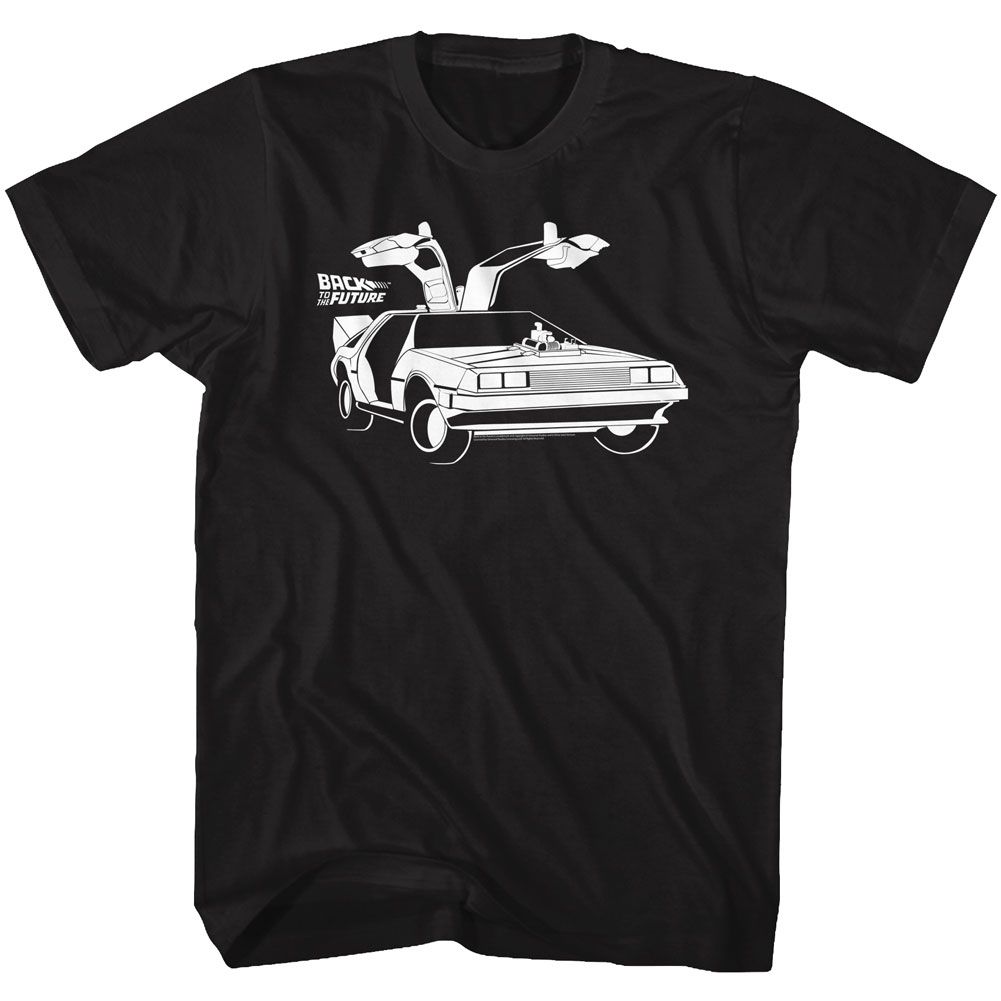 Back To The Future - Car 2 - Short Sleeve - Adult - T-Shirt - clothing by TeeHivey.com