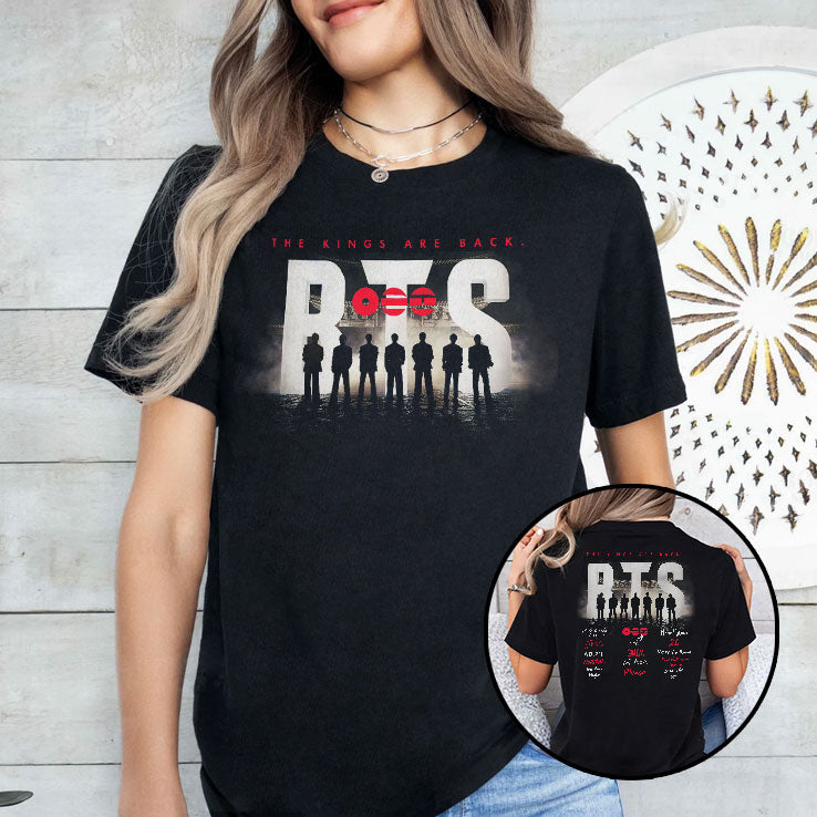 BTS Arirang Tracklist The Kings Are Back Shirt
