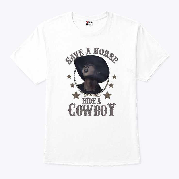BTS Jin Save A Horse Ride A Cowboy Shirt