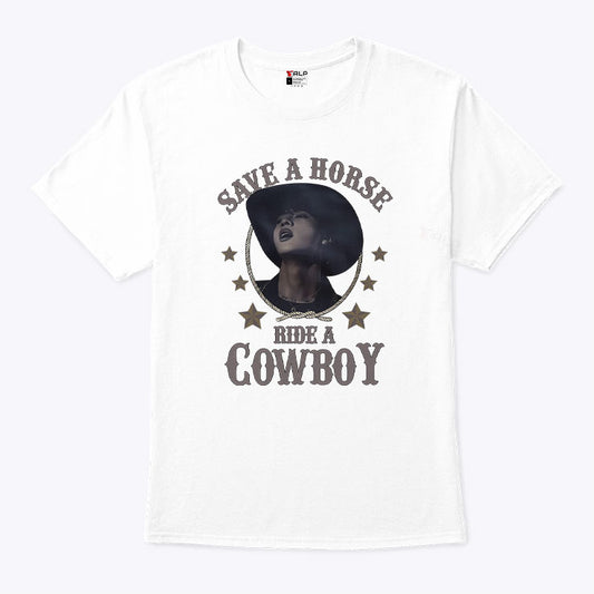 BTS Jin Save A Horse Ride A Cowboy Shirt