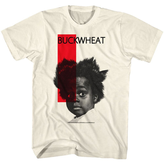 Buckwheat - Red Stripe Buc T - Short Sleeve - Adult - T-Shirt - clothing by TeeHivey.com