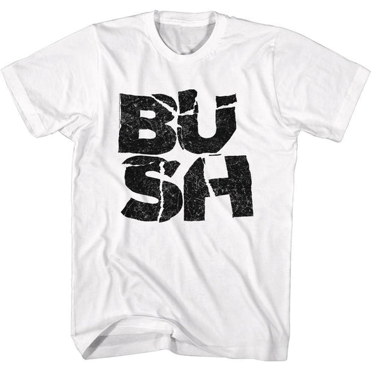 Bush - Logo - Short Sleeve - Adult - T-Shirt - clothing by TeeHivey.com
