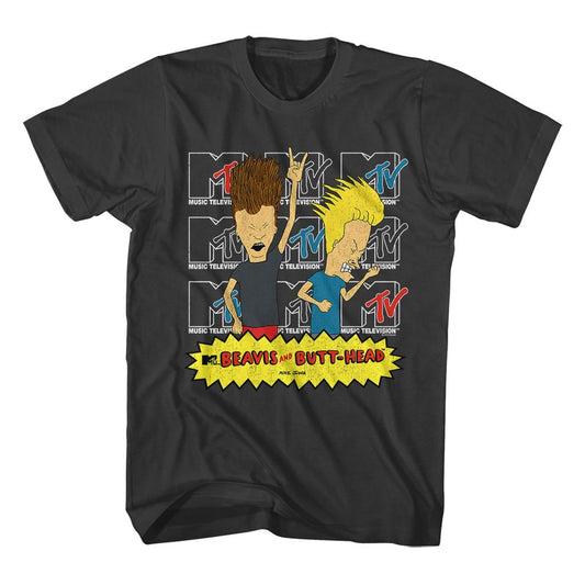 Beavis And Butthead - Logos - Short Sleeve - Adult - T-Shirt