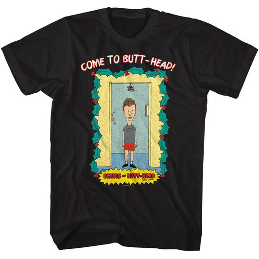 Beavis And Butthead - Under Mistletoe - Short Sleeve - Adult - T-Shirt
