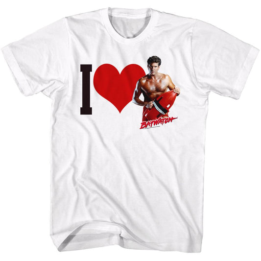 Baywatch - Hearthoff - Short Sleeve - Adult - T-Shirt