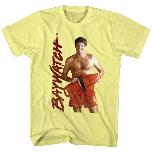 Baywatch - Dave - Short Sleeve - Heather - Adult - T-Shirt