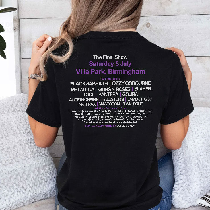 Back To The Beginning The Final Show Saturday 5 July 2025 Villa Park Birmingham Shirt