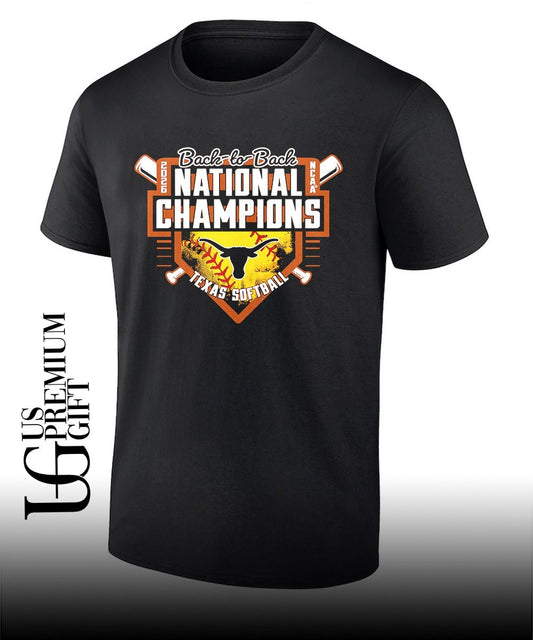 Back-to-Back National Champions Texas Longhorns 2026 NCAA Softball Women’s College World Series shirt