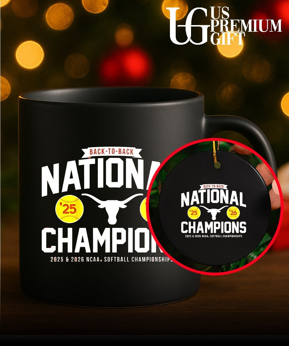 Back-to-Back National Champions Texas Longhorns NCAA Softball Championships 2026 shirt