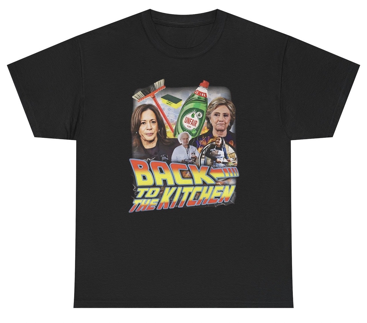 Back To The Kitchen Kamala Hilary Tee - clothing by TeeHivey.com