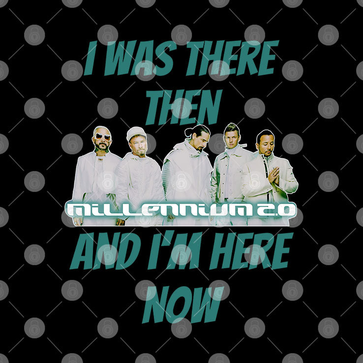 Backstreet Boys I Was There Then And I’m Here Now 1999 To Vegas 2025 Shirt