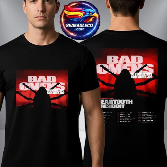 Bad Omens Do You Feel Love North America Tour 2026 Schedule Tour Dates Two Sided Shirt