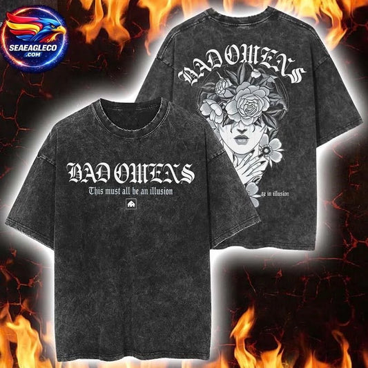 Bad Omens Do You Feel Love North America Tour 2026 This Must All Be Illusion Two Sided Shirt