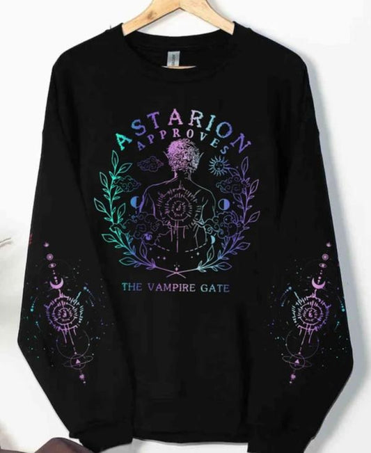 Baldurs Gate 3 Astarion Sweatshirt, Astarion Sweatshirt, Video Game Shirt, Gamer Gift, Astarion Rogue, Astarion Vamp Sweatshirt