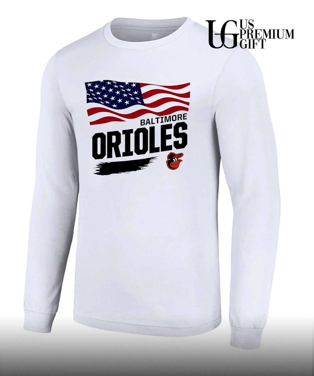 Baltimore Orioles Waving Flag Baltimore Orioles shirt