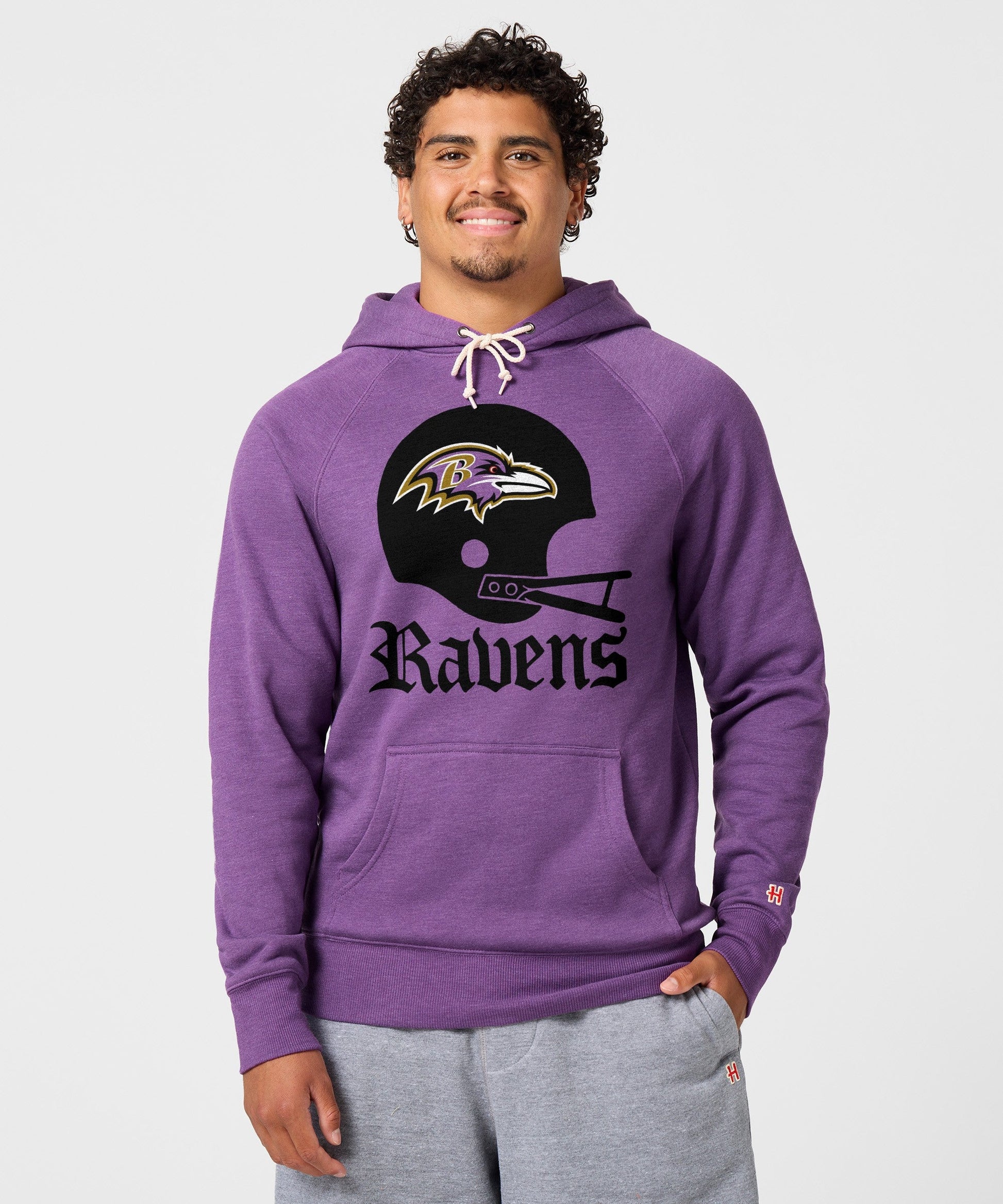 Baltimore Ravens Big Helmet Hoodie
