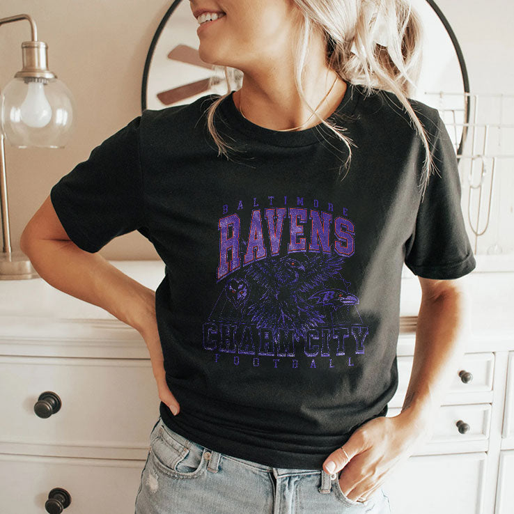 Baltimore Ravens Charm City Football Shirt