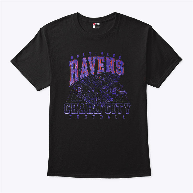 Baltimore Ravens Charm City Football Shirt