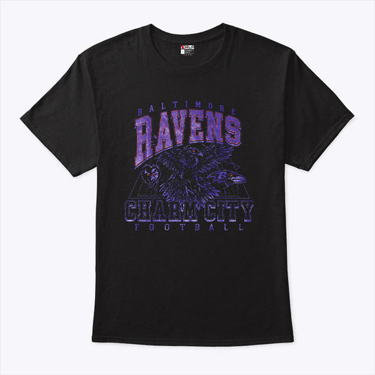 Baltimore Ravens Charm City Football Shirt