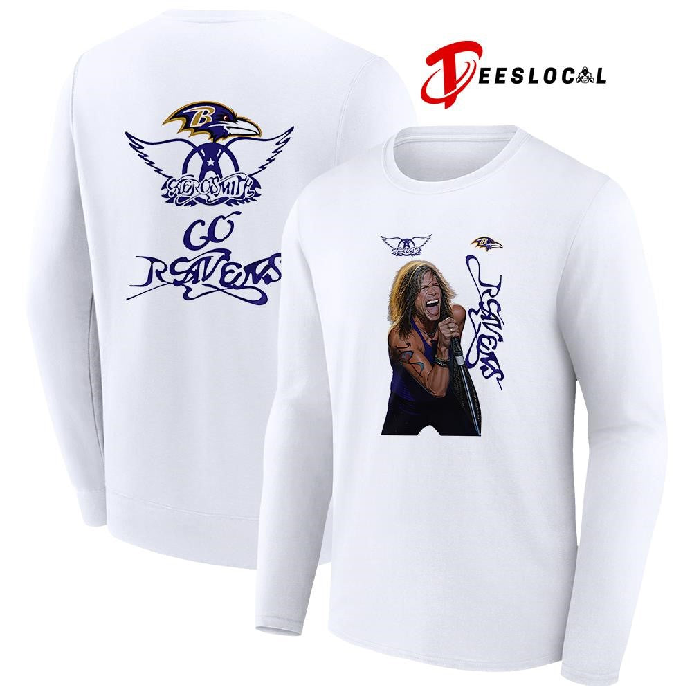 Baltimore Ravens x Aerosmith graphic shirt
