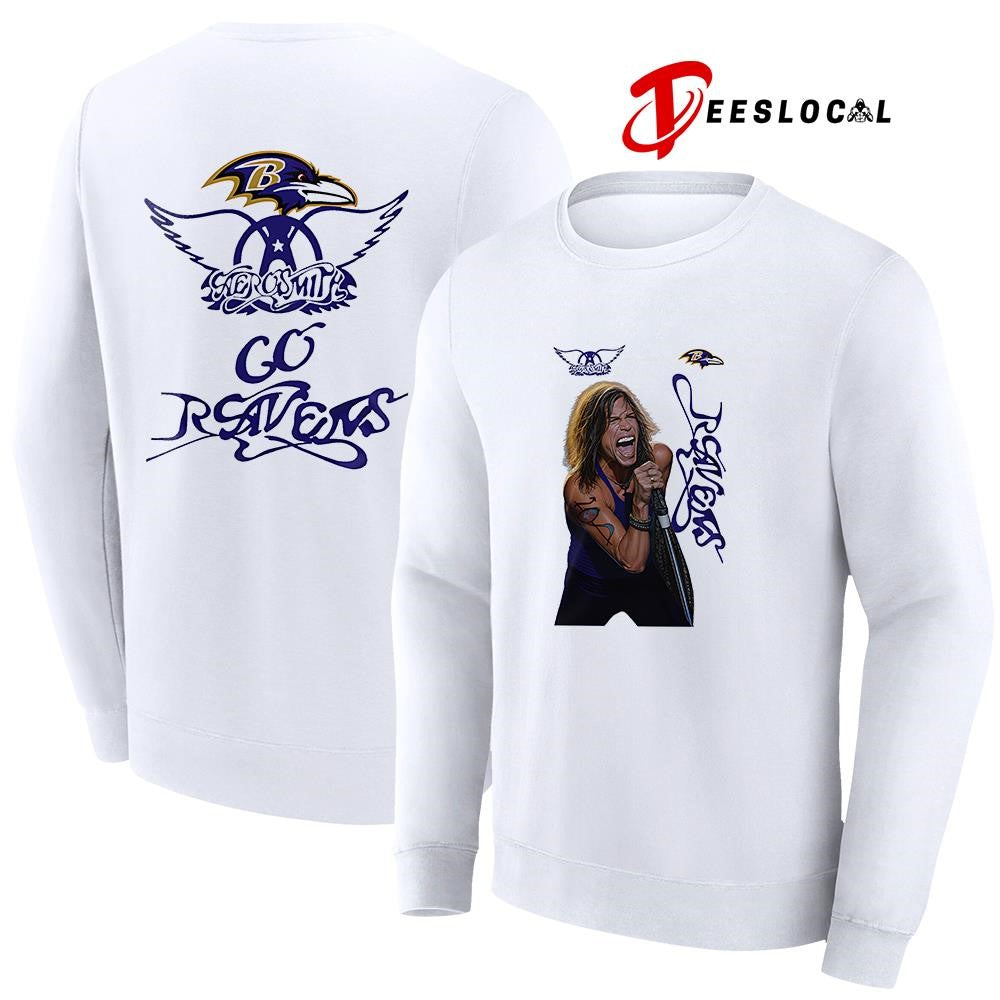 Baltimore Ravens x Aerosmith graphic shirt