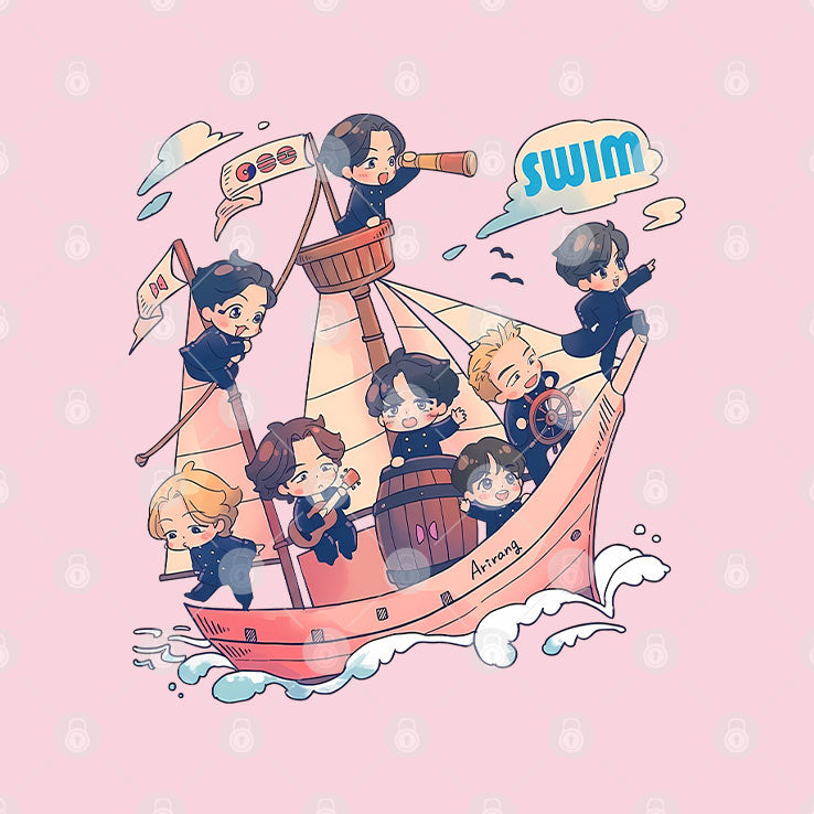 Bangtan Arirang Swim Track Shirt