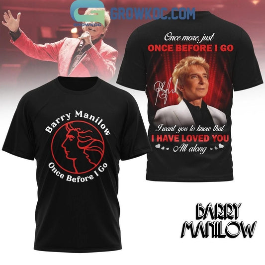 Barry Manilow Once Before I Go 3D T-Shirt