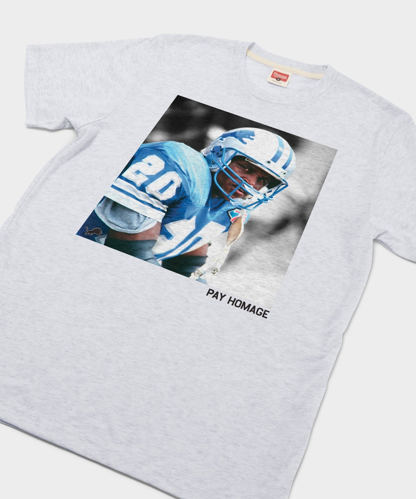 Barry Sanders Pay Homage