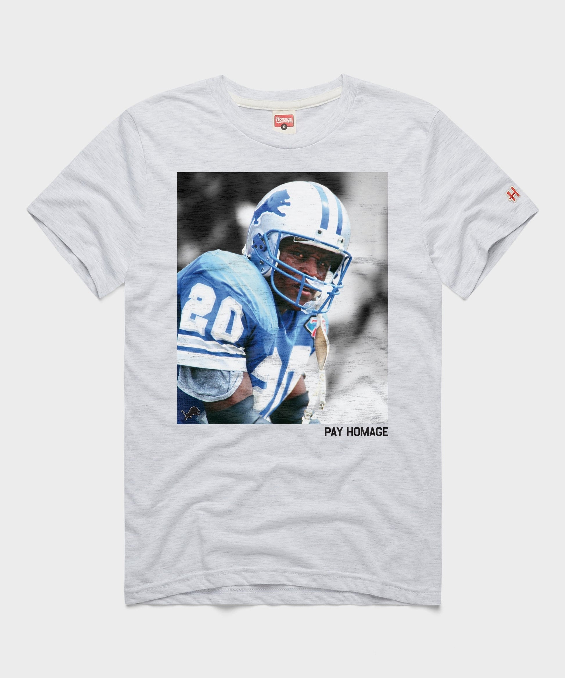Barry Sanders Pay Homage
