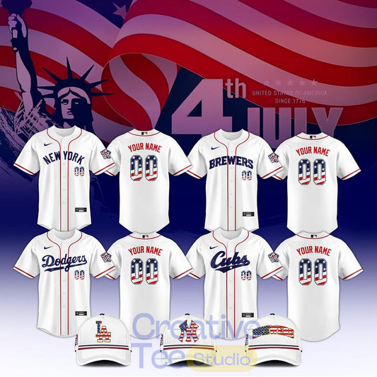 Baseball All Teams x 250 Years USA Anniversary Special Jersey