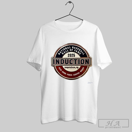 Baseball Hall Of Fame 2025 Induction Logo - clothing by TeeHivey.com