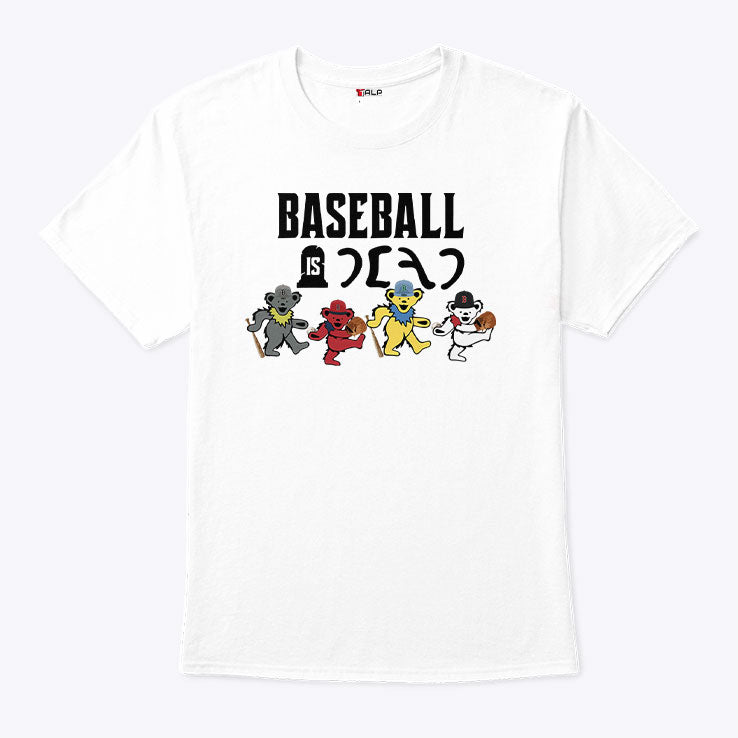 Baseball Is Dead Bear T Shirt