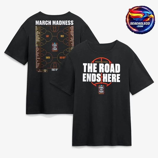 Basketball Tournament March Madness Bracket Two Sided Shirt