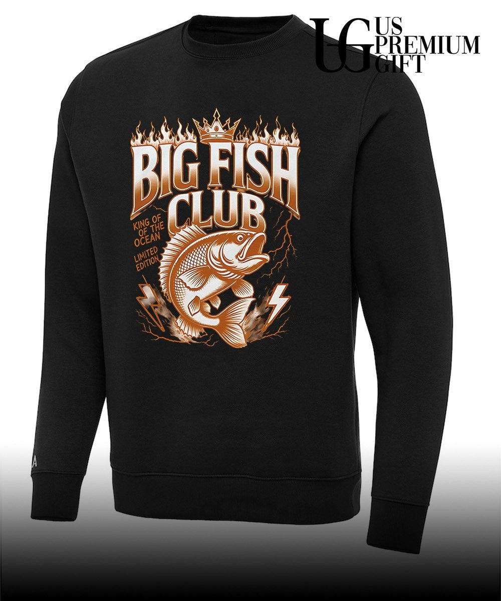Bass Fishing Big Fish Club King of the Ocean Limited Edition shirt