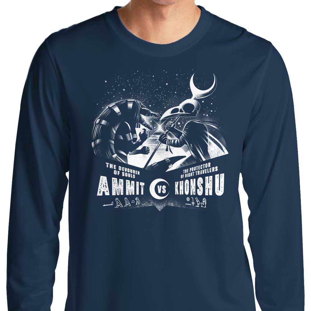 Battle of the Egyptian Gods - Long Sleeve T-Shirt