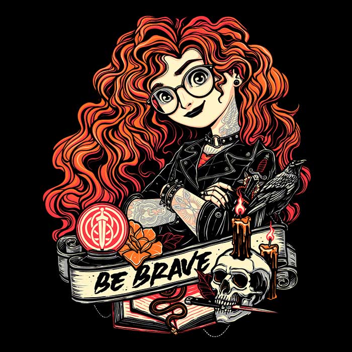 Be Brave - Ringer T-Shirt