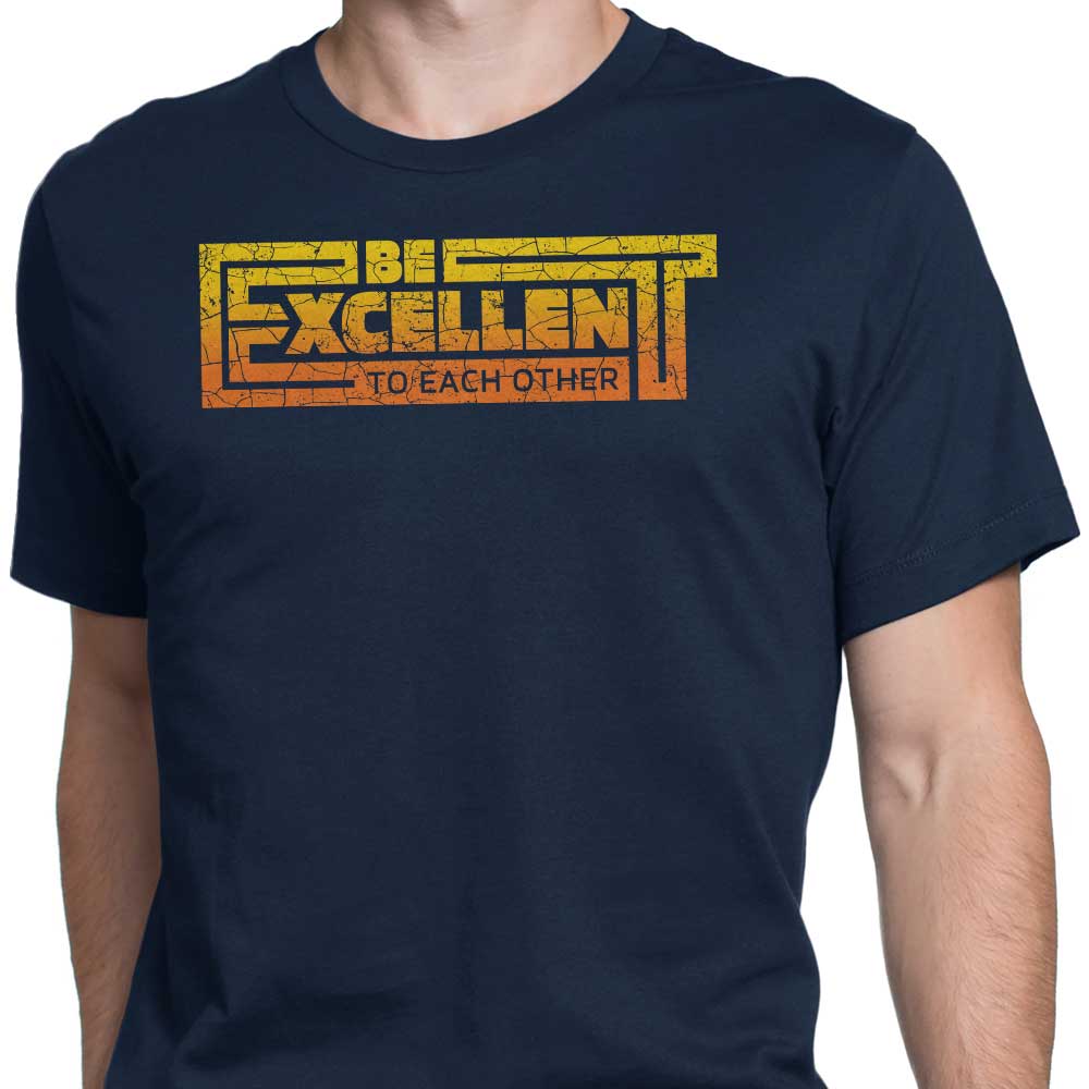 Be Excellent Typography - Men's Apparel