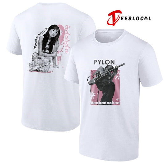 Beabadoobee Pylon album the Powerlines tour graphic shirt