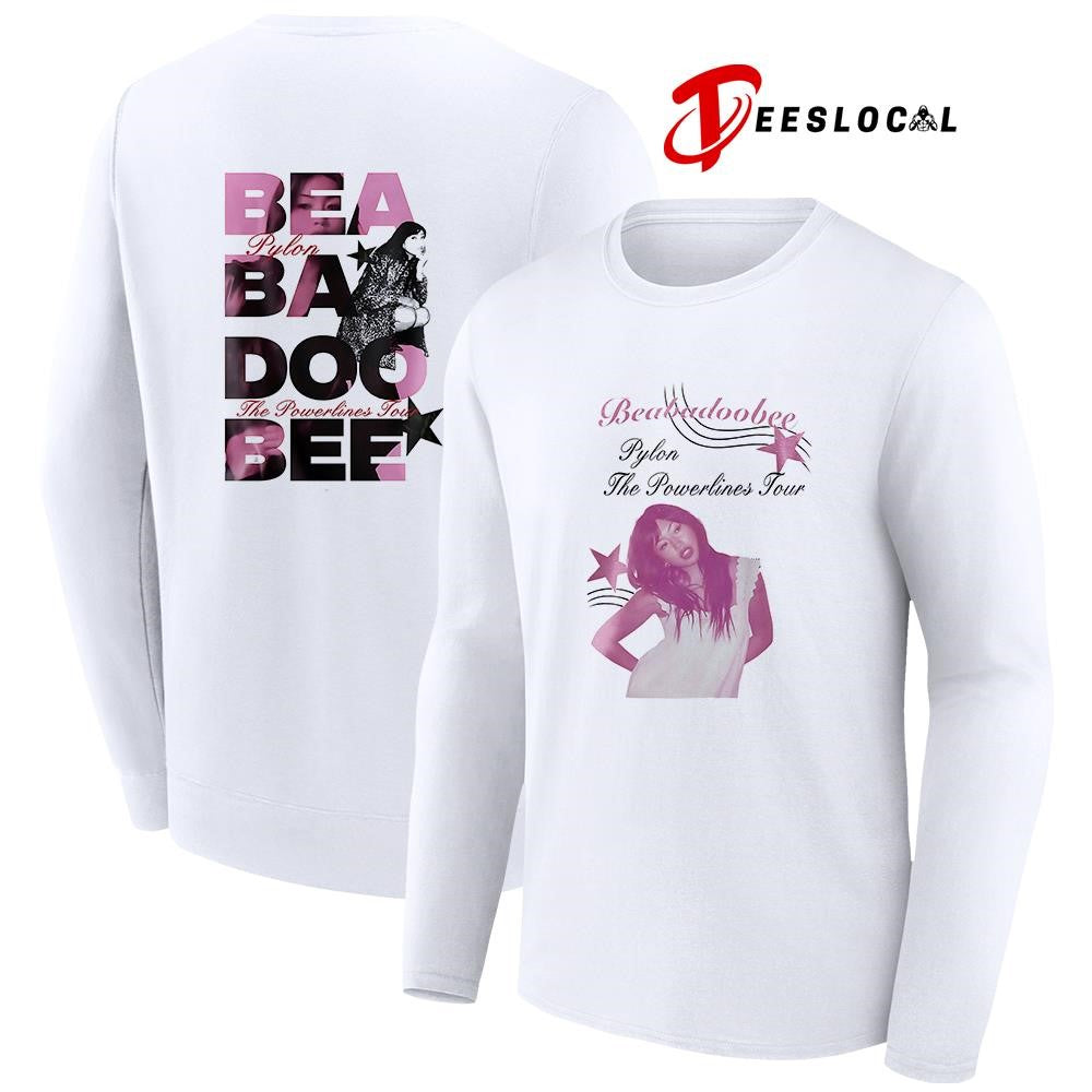 Beabadoobee Pylon the Powerlines tour graphic shirt