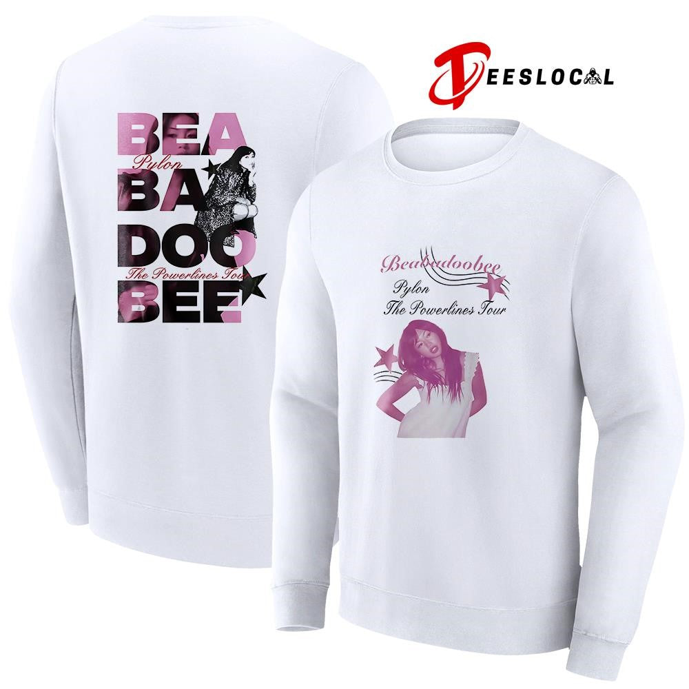 Beabadoobee Pylon the Powerlines tour graphic shirt